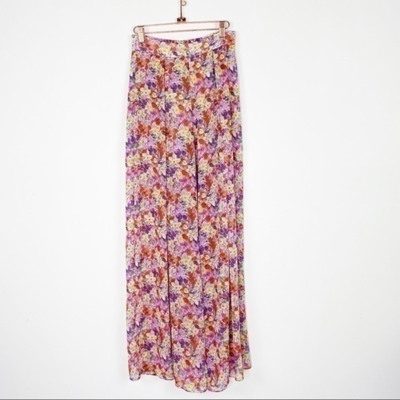 NWOT ZARA Printed Palazzo trousers size S - Picture 7 of 15